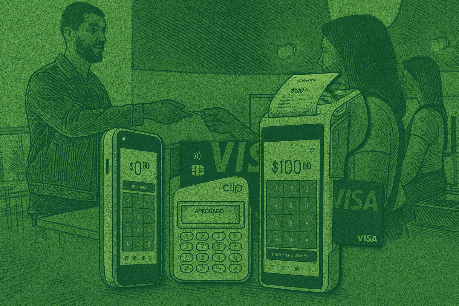 Clip nació en 2012 como solución a la exclusión financiera en México, donde el 85% de los comercios solo aceptaban efectivo. Fundada por dos exejecutivos de PayPal, la empresa democratizó los pagos digitales con un lector de tarjetas móvil accesible para pequeños negocios. 