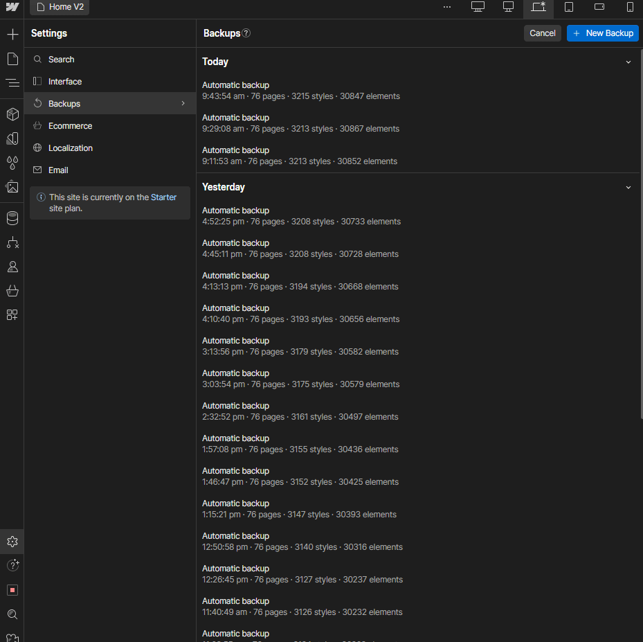 Energy X - Webflow Template And UI Kit Backups