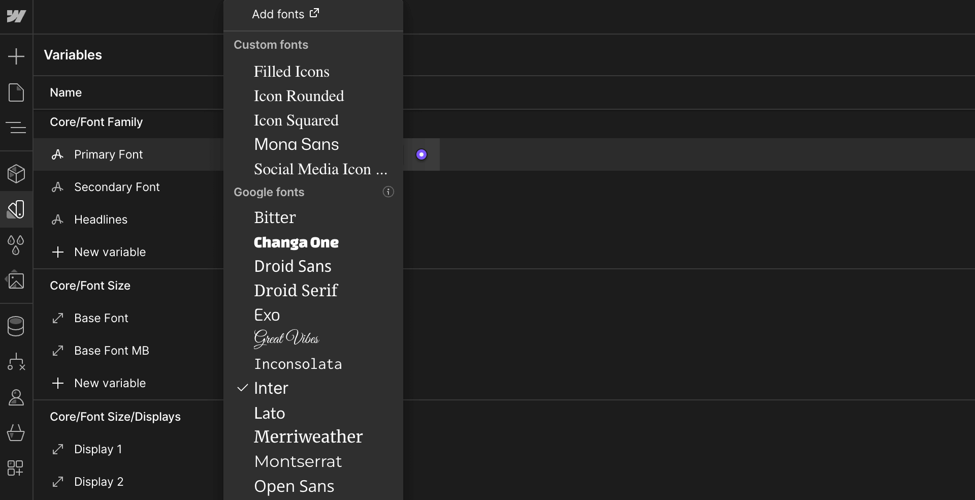 Typography - Energy X Webflow Template