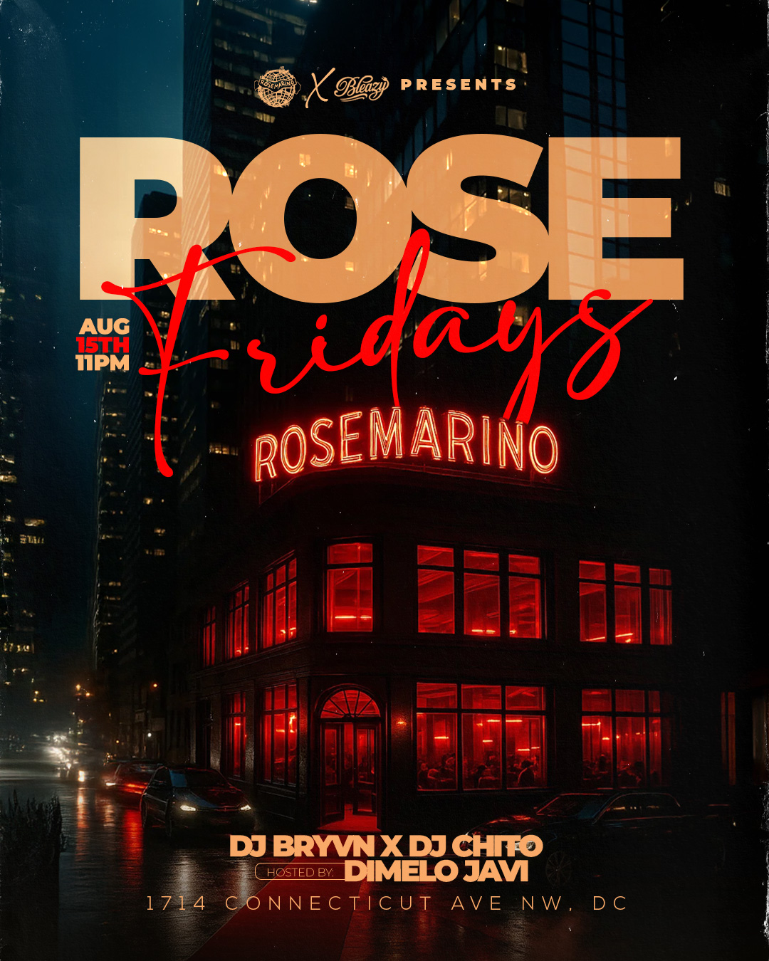 Friday August 15th Flyer