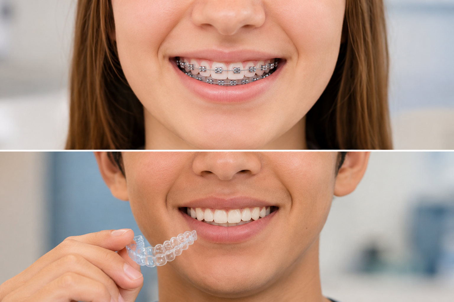 Braces vs Invisalign
