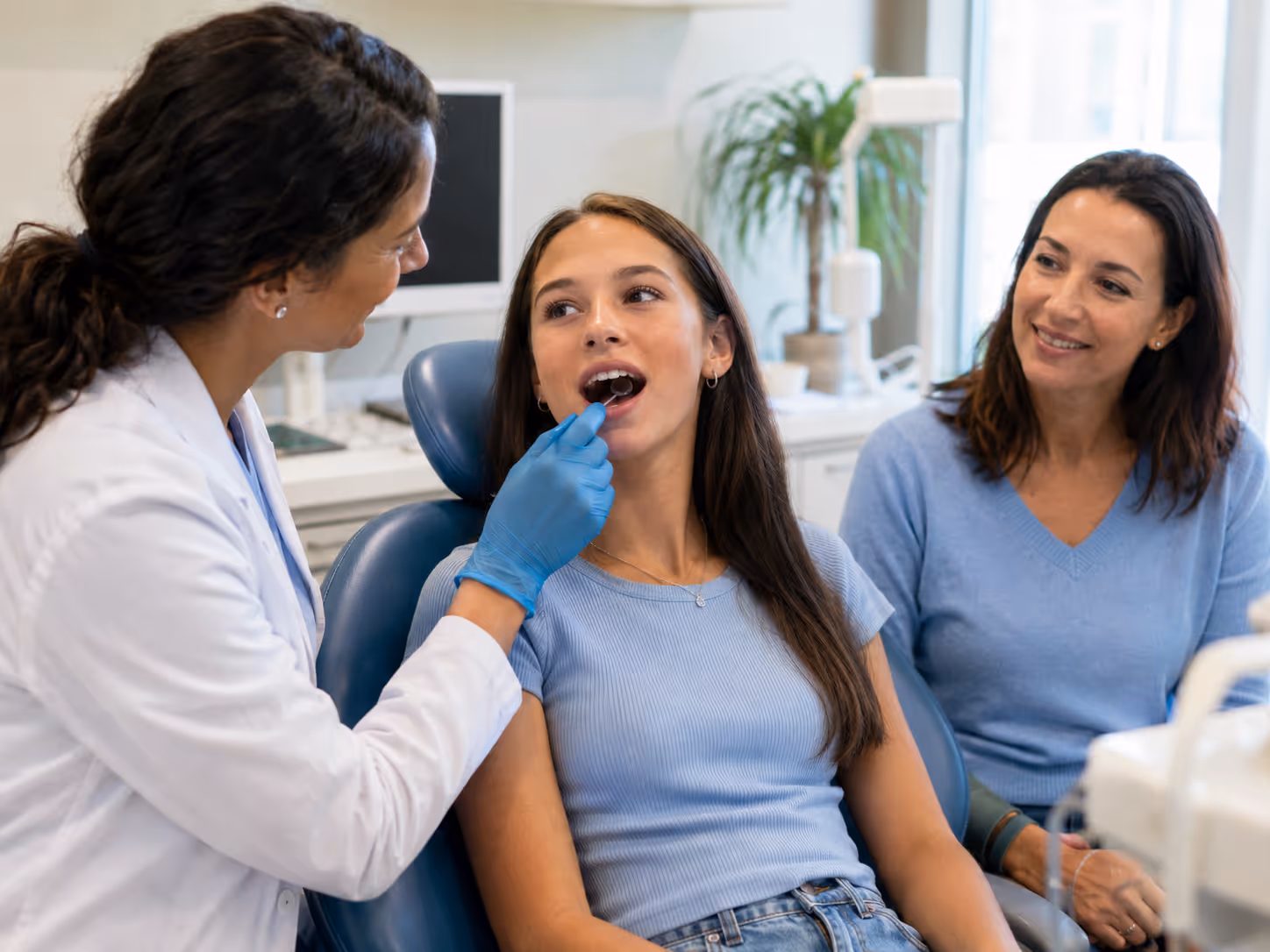 Orthodontic evaluation for a teen