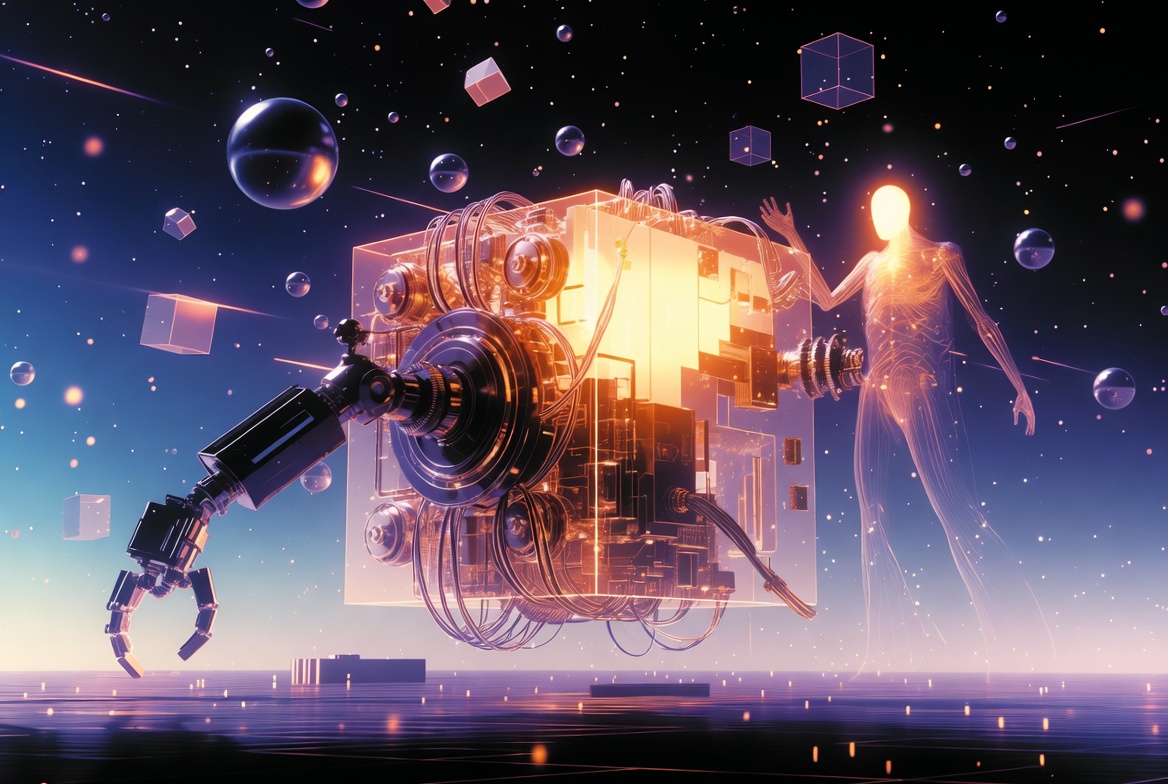 An abstract photo related to AI & Automation