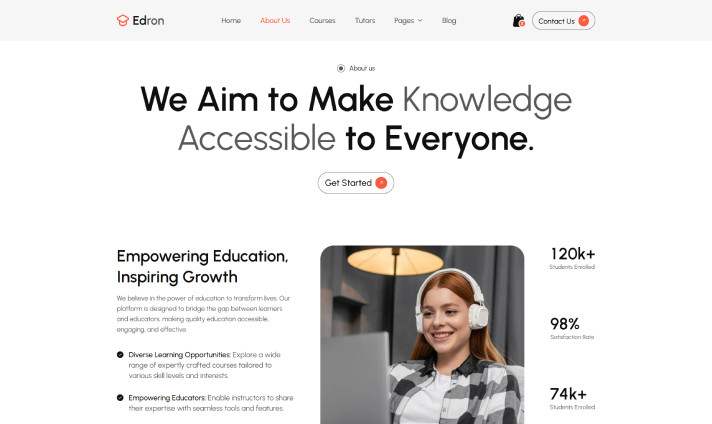 Landing Page Hero Image