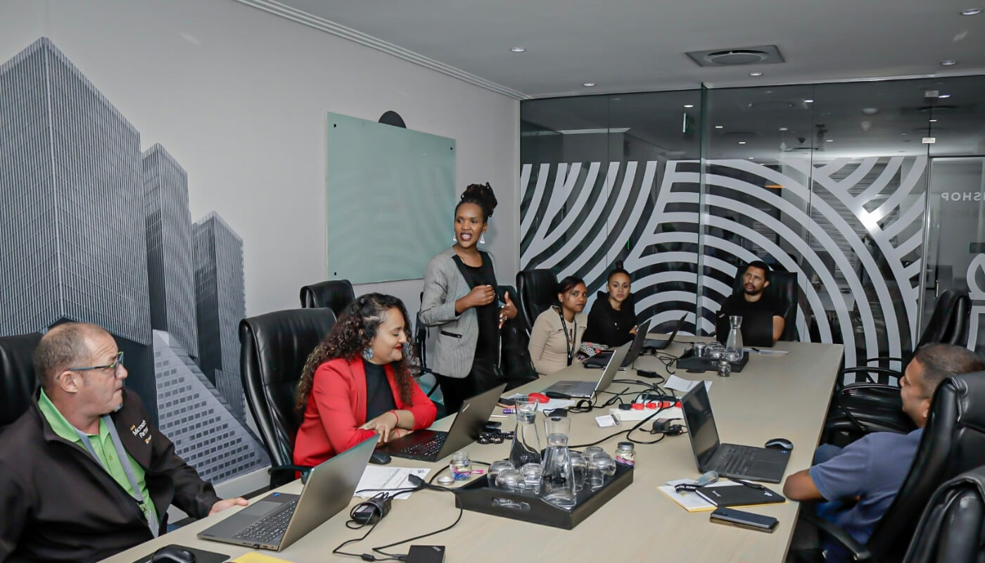 Session where business is doing B-BBEE compliance training