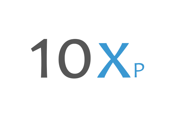 10X P