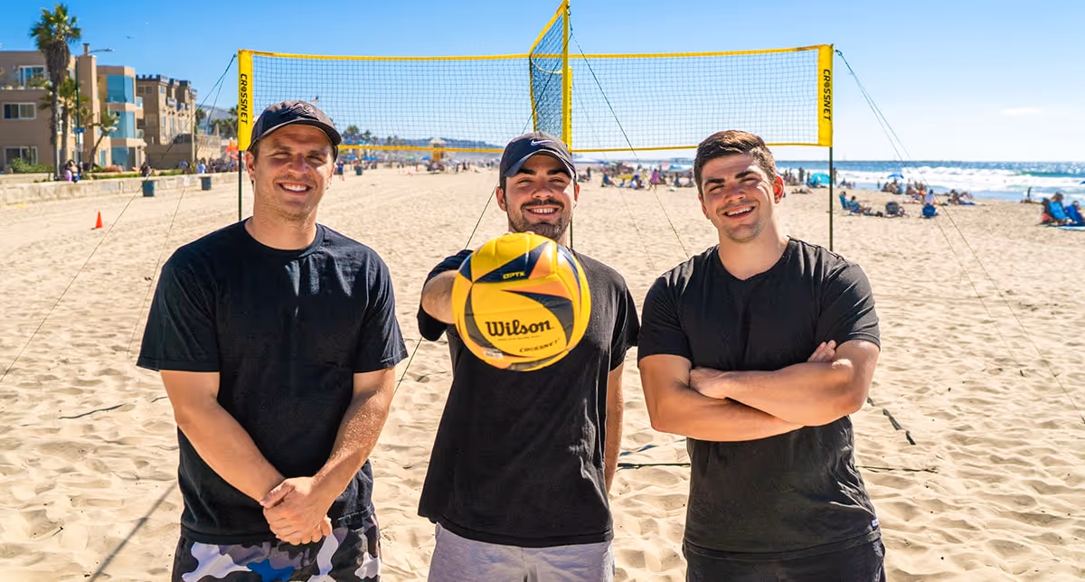 CROSSNET's 3 co-founders