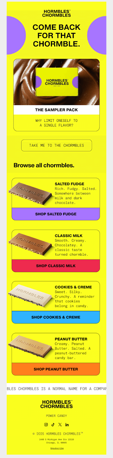 winback email to re-engage past shoppers and increase LTV