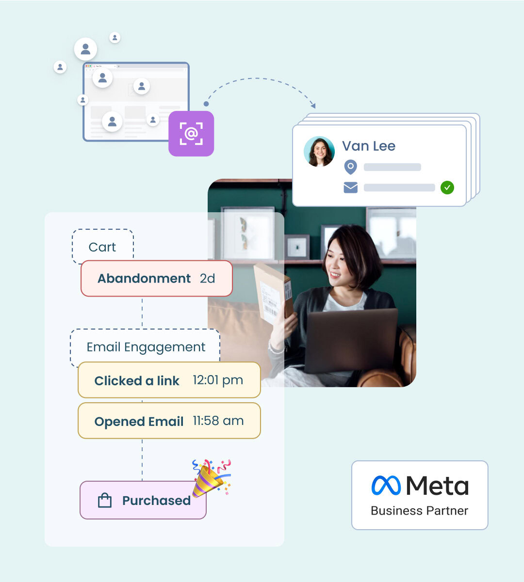 A screenshot from Customer.ai's website.