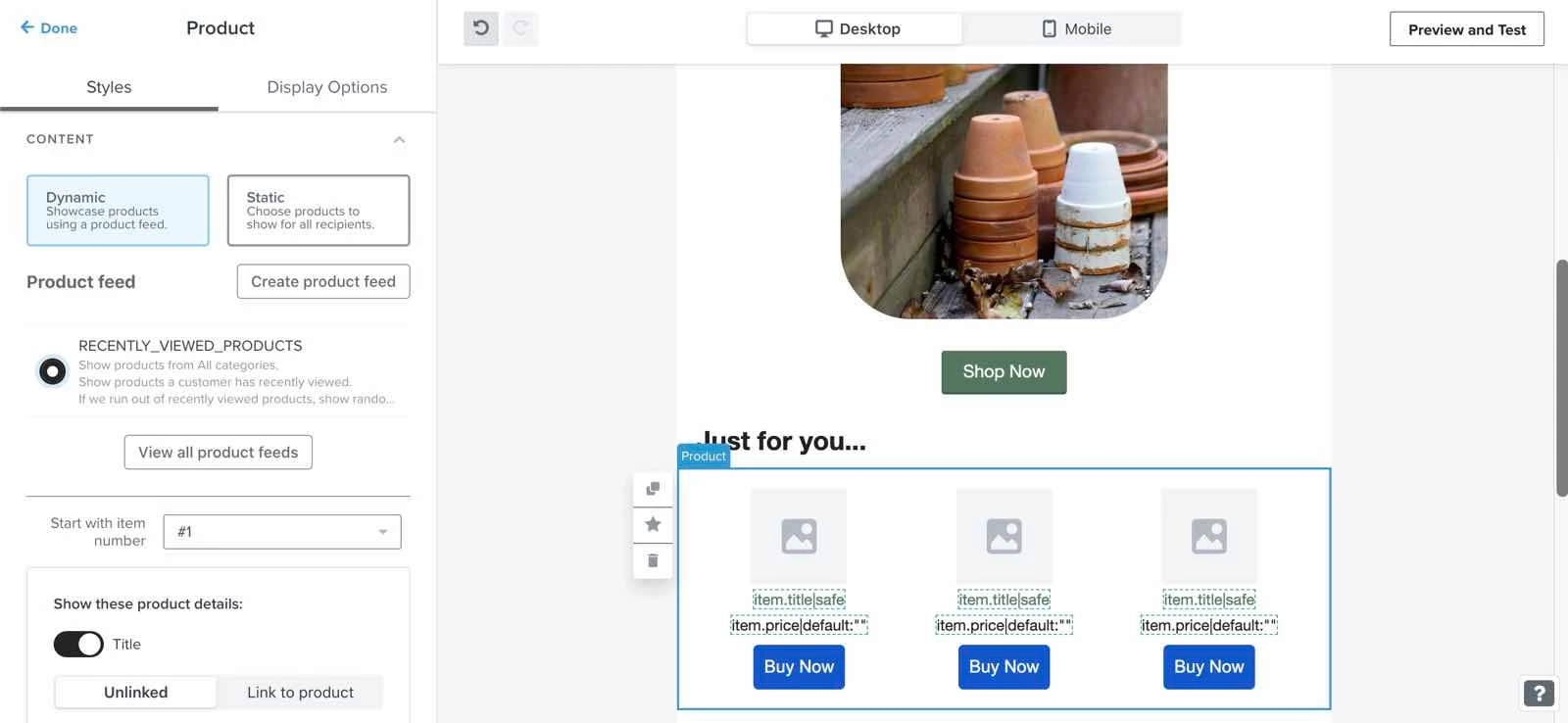 browse abandonment builder on Klaviyo