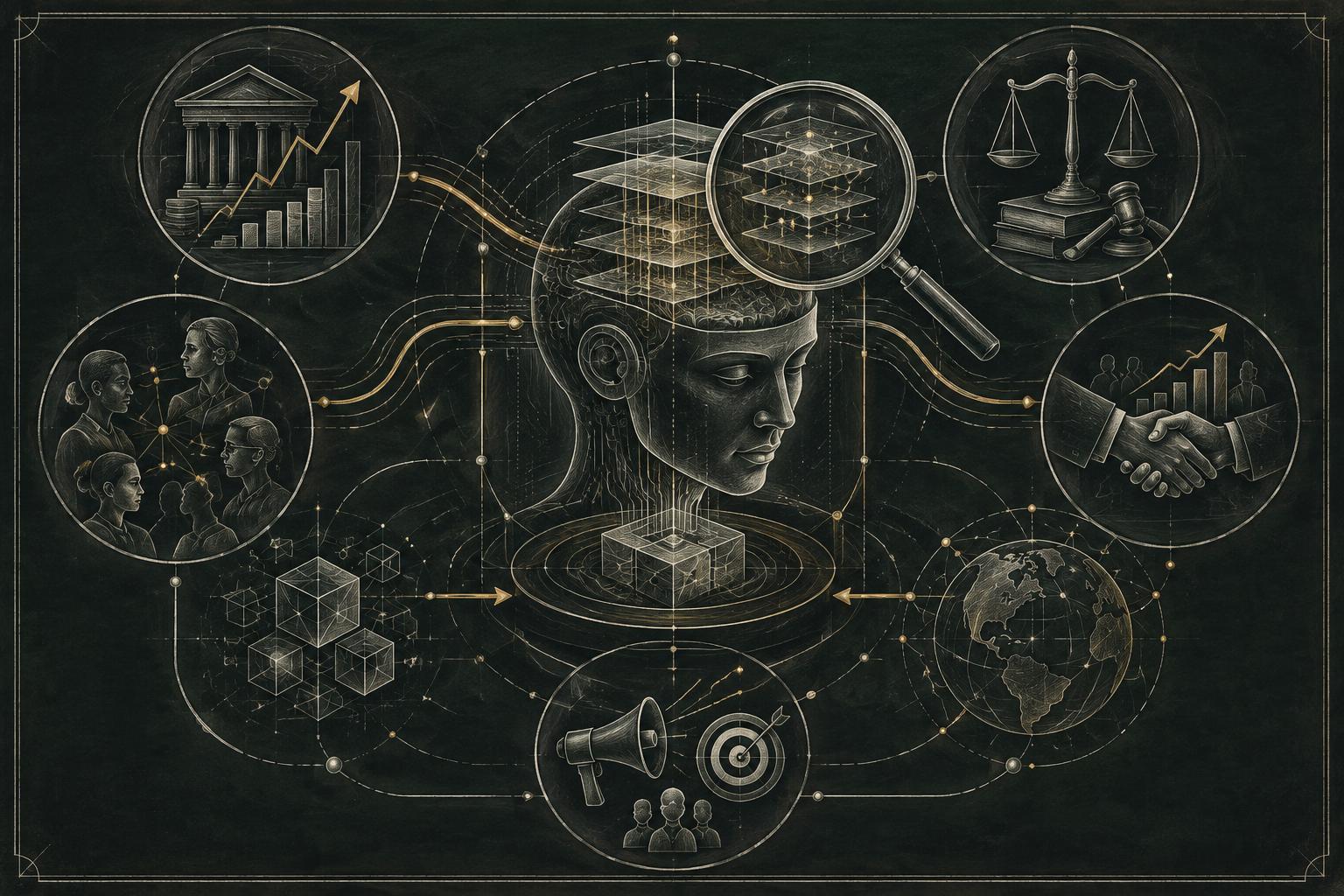 Enterprise, vertical and workflow LLM illustration
