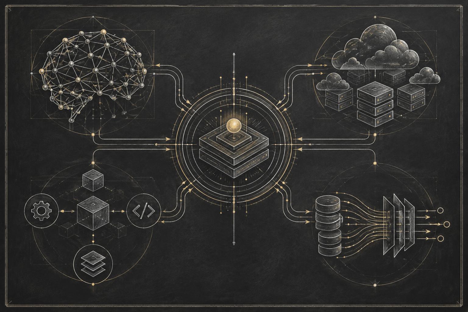 Documents turned into vectors and fed to an AI model