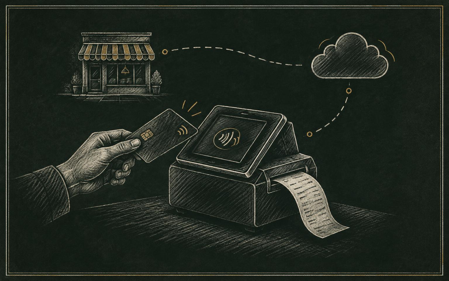 POS connected to the cloud