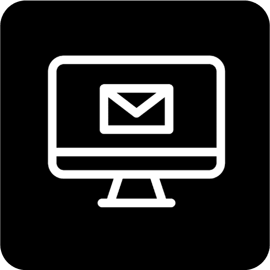 Cloud icon with CO2 and downward arrow – Opt for digital guest management to reduce emissions