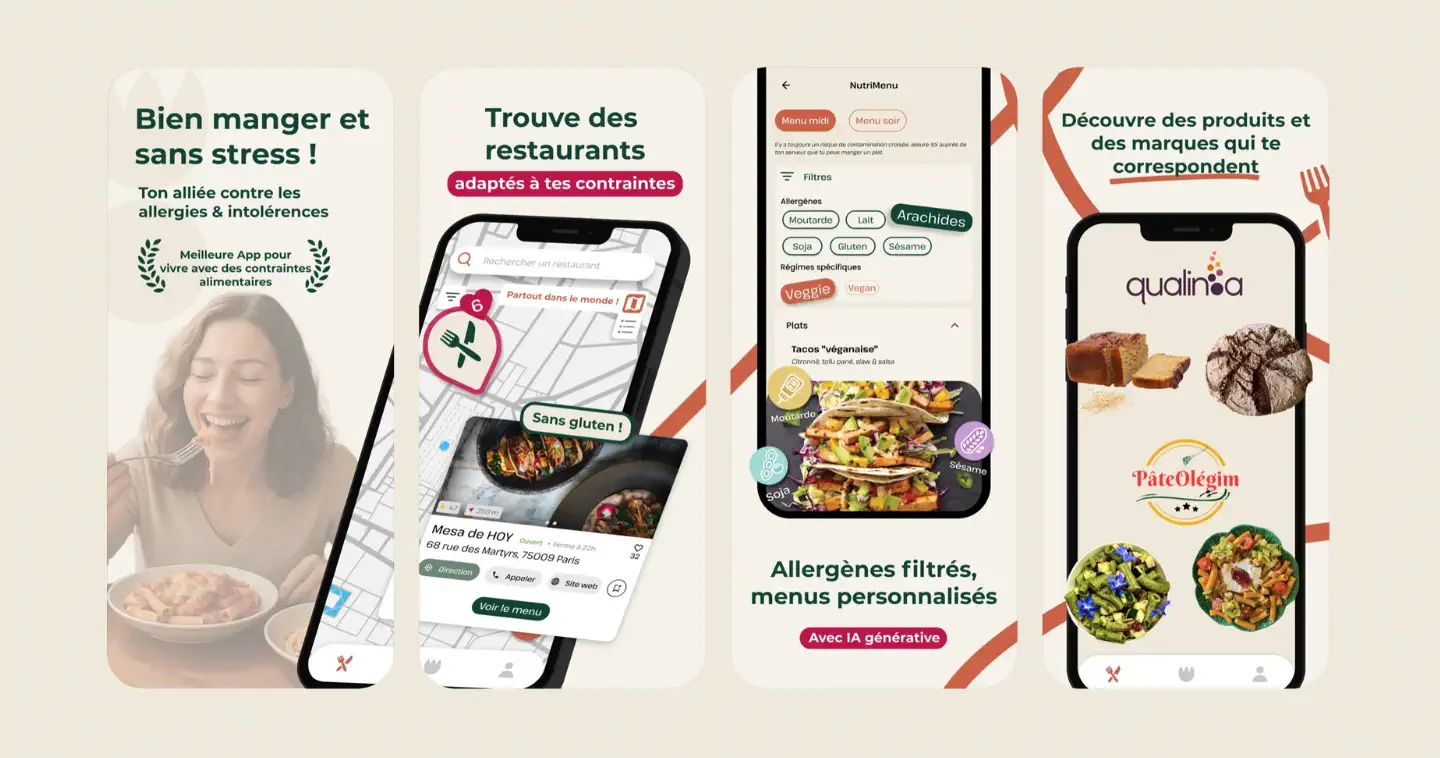 nutrigenius meilleure application restaurant sans gluten