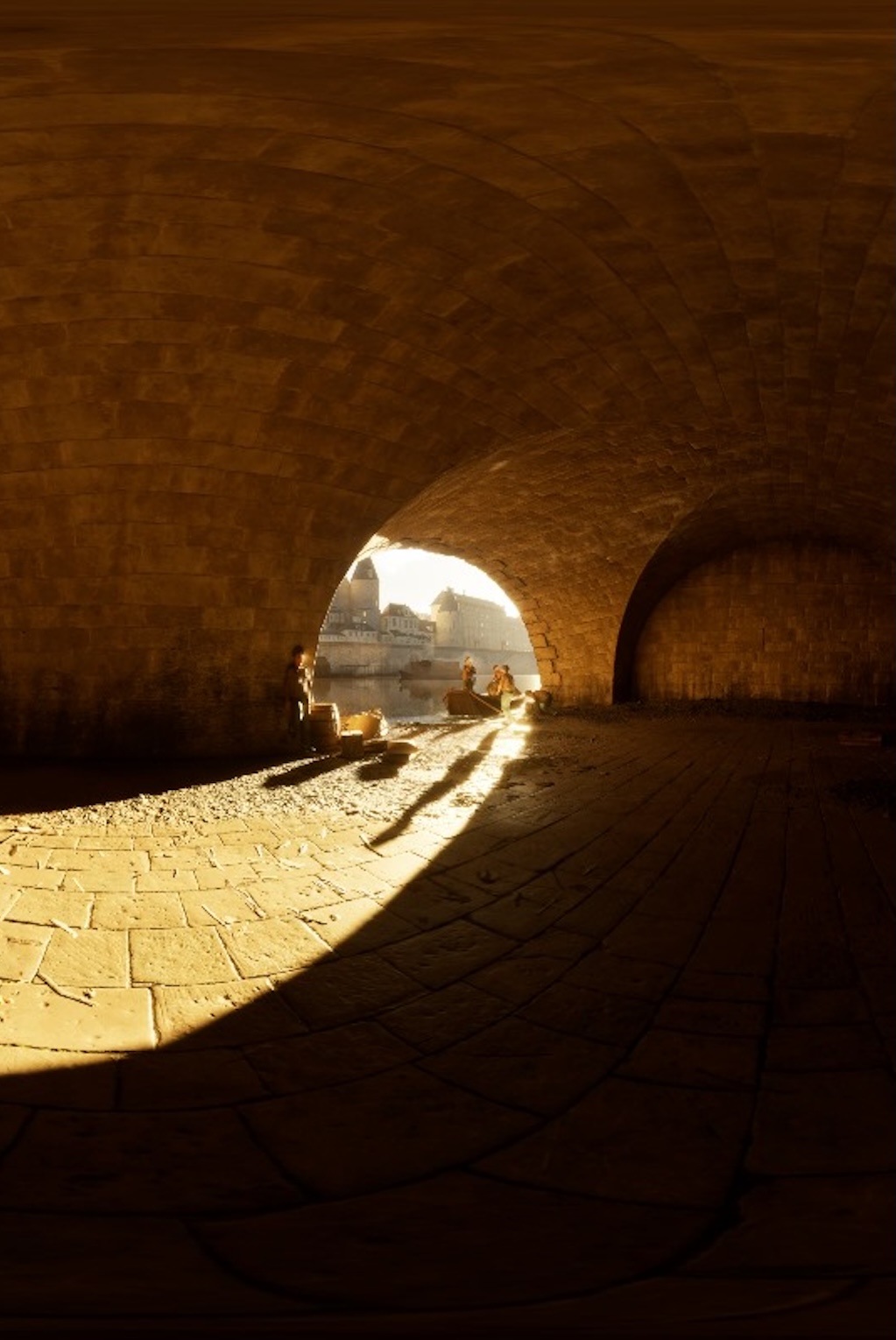 Vue du Canal dans l'expérience réalisée par Timescope