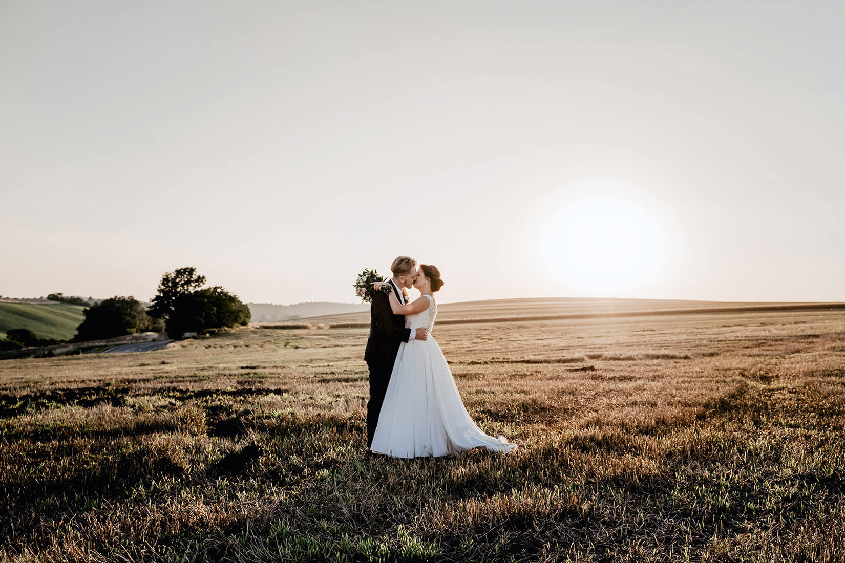 Bride and groom - Blume Photography Webflow Template