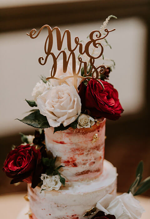 Wedding cake - Blume Photography Webflow Template