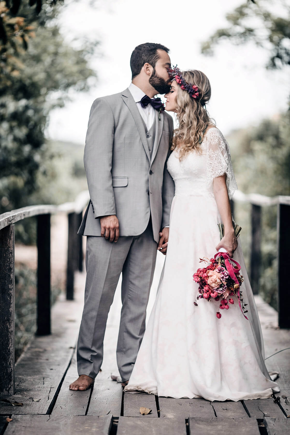 Bride and groom - Blume Photography Webflow Template