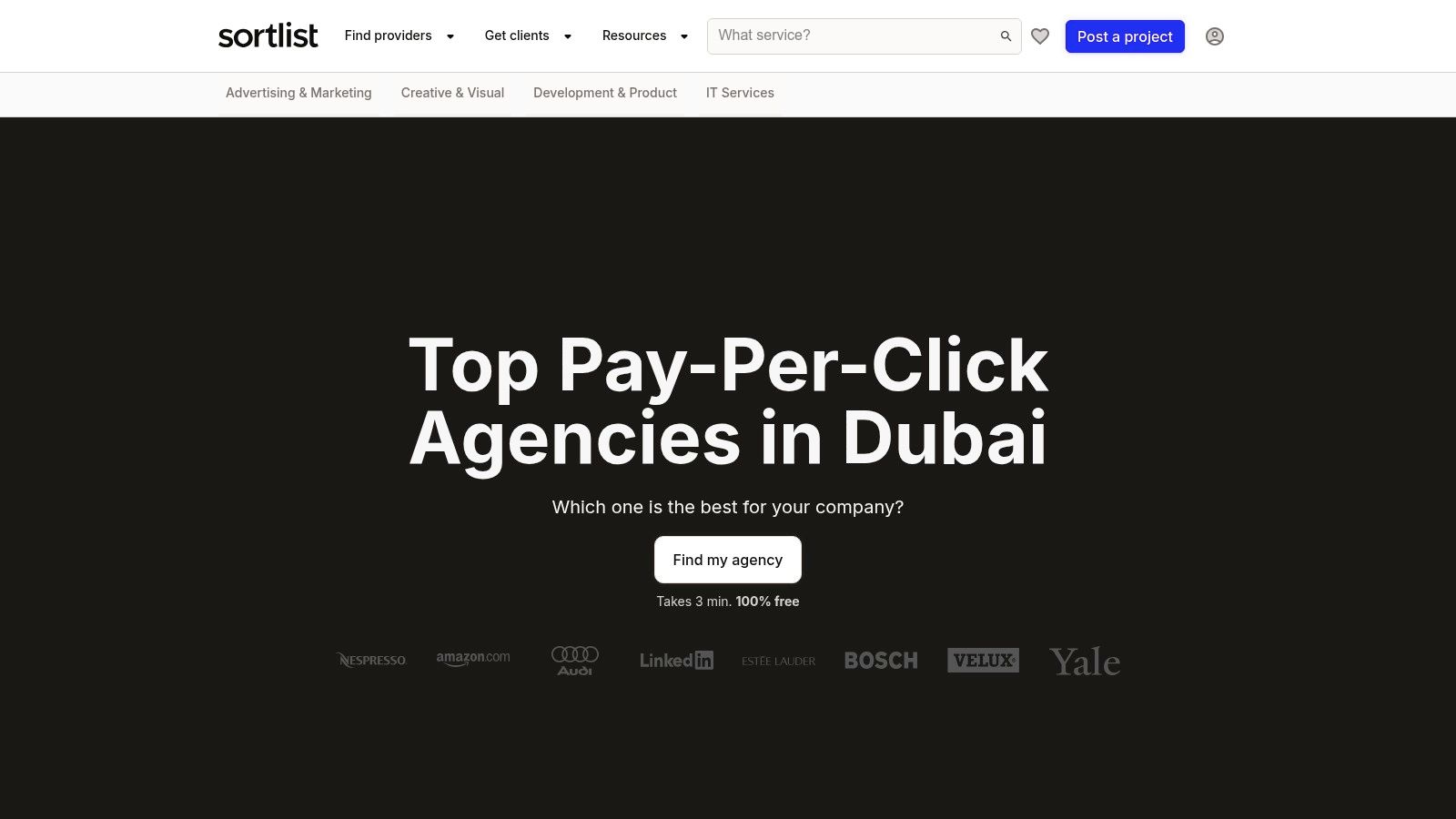Sortlist – Pay‑Per‑Click Agencies in Dubai, UAE