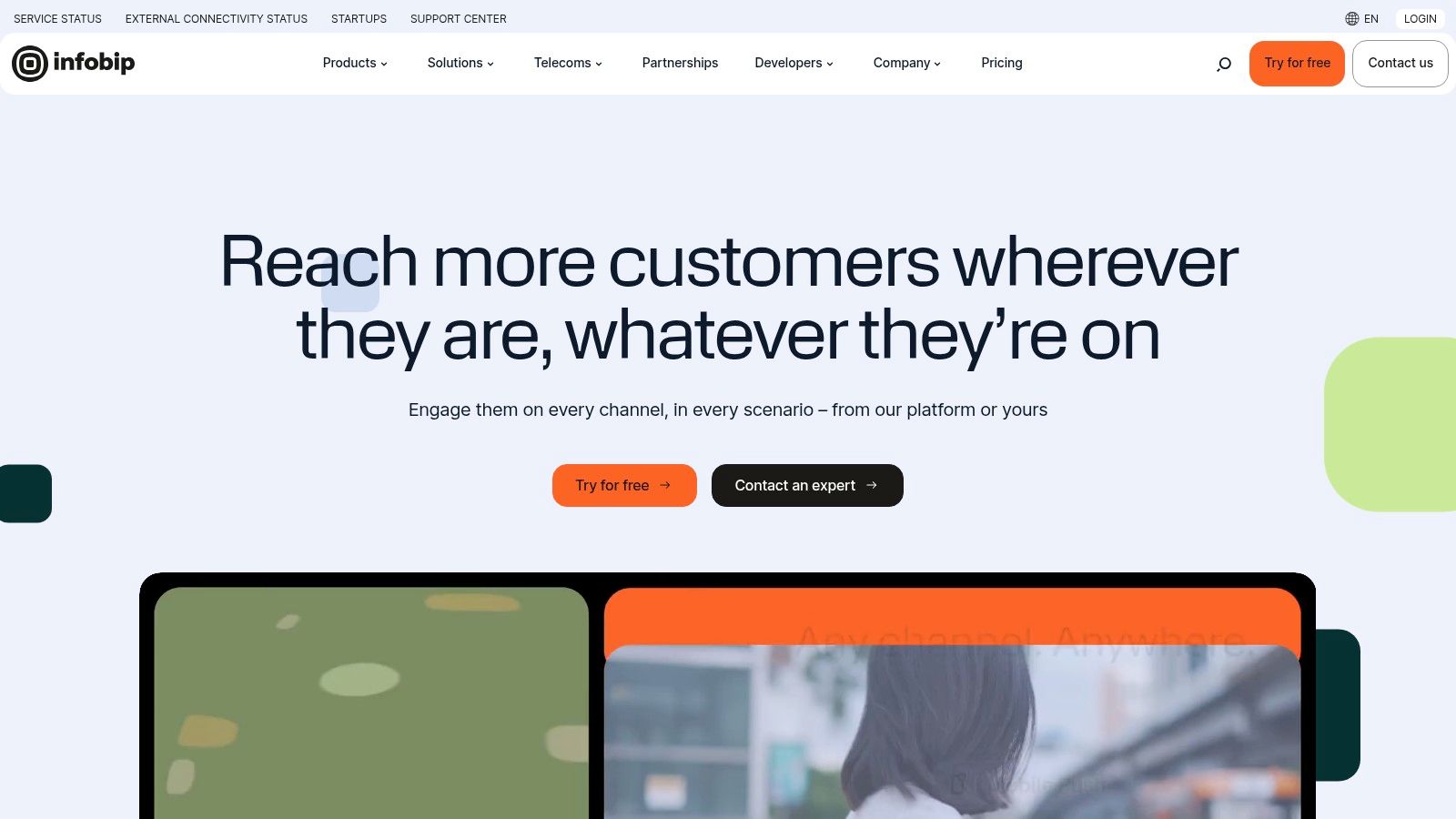 Infobip (WhatsApp Business Platform and omnichannel)
