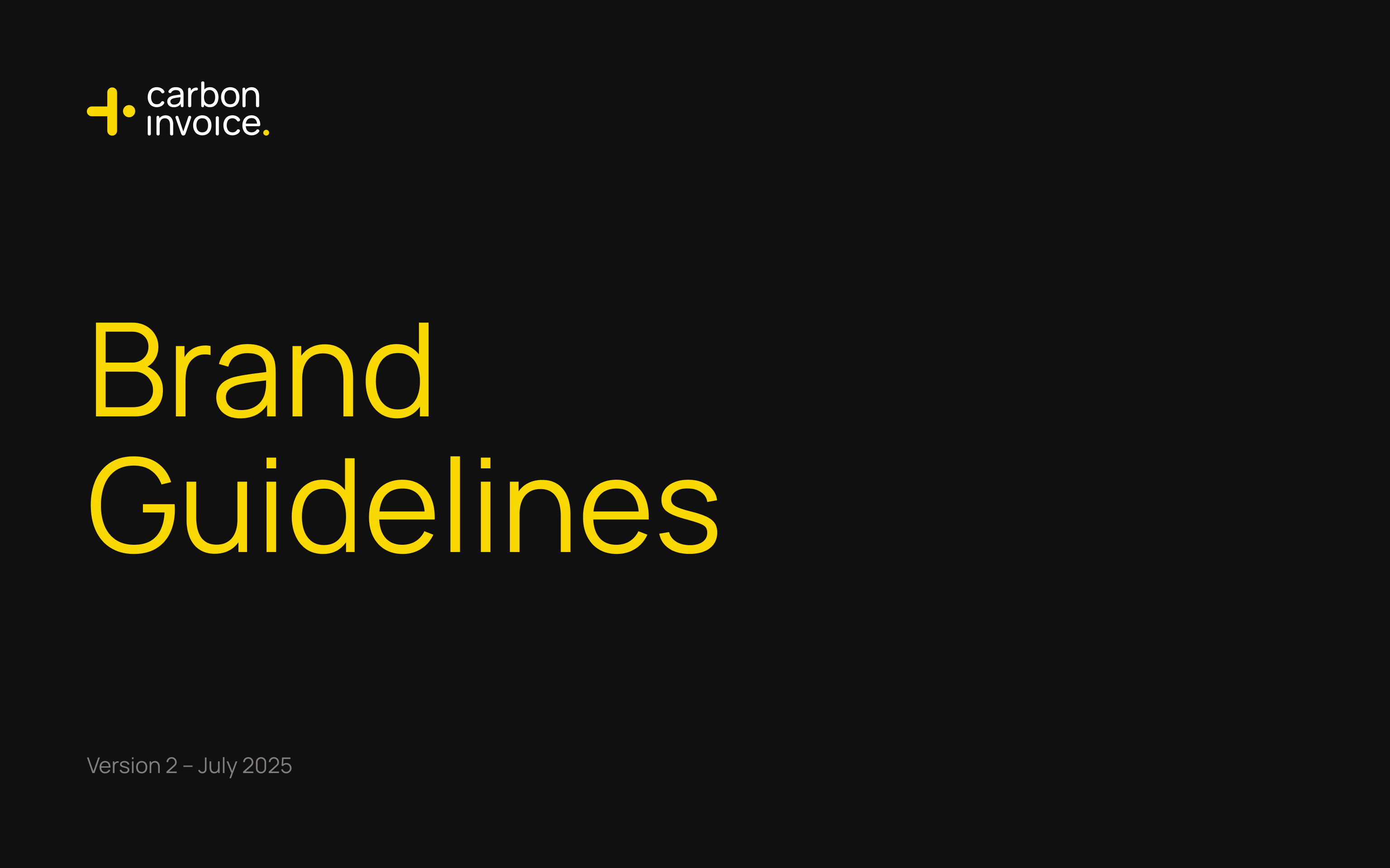 carboninvoice brand guidelines