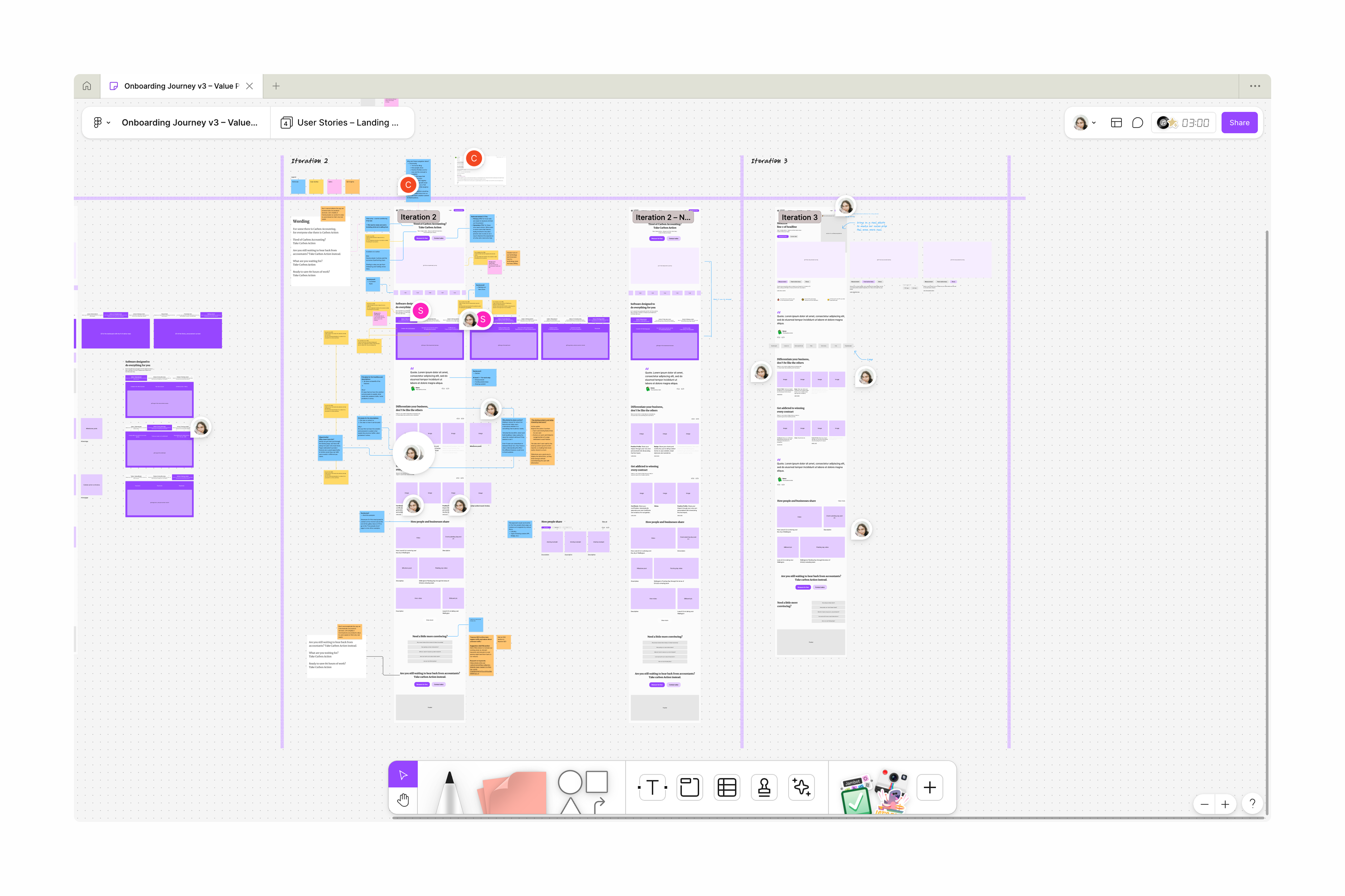 carboninvoice homepage redesign