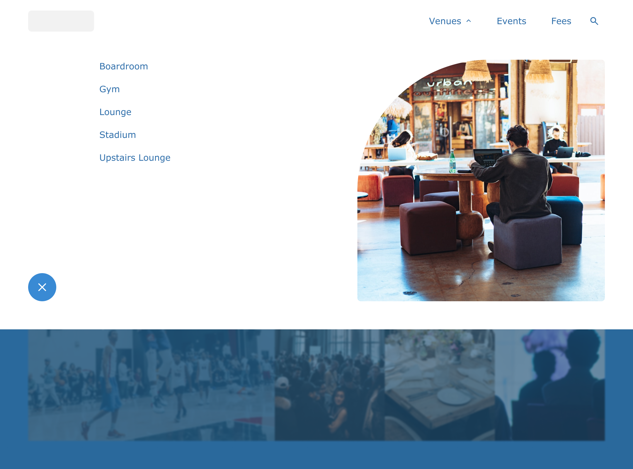 website mockup