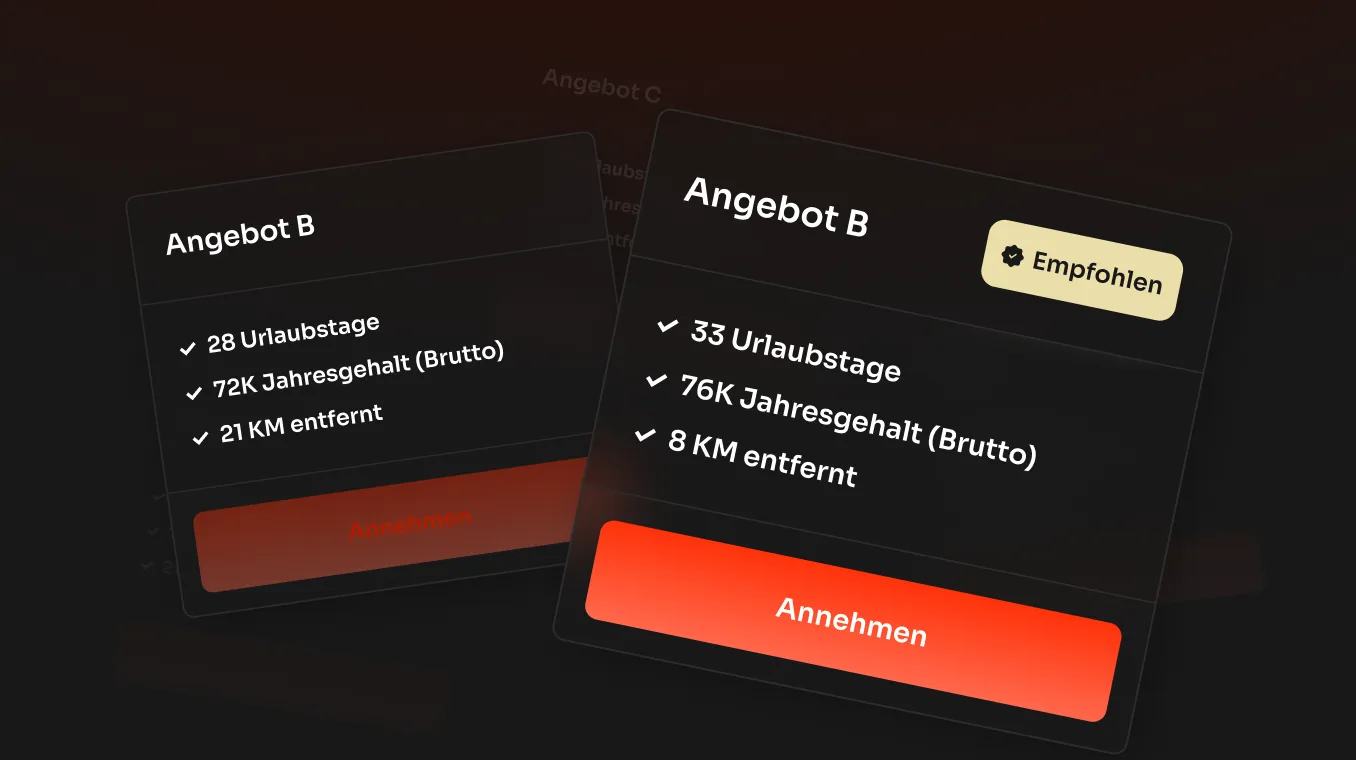 Traumjob wählen
