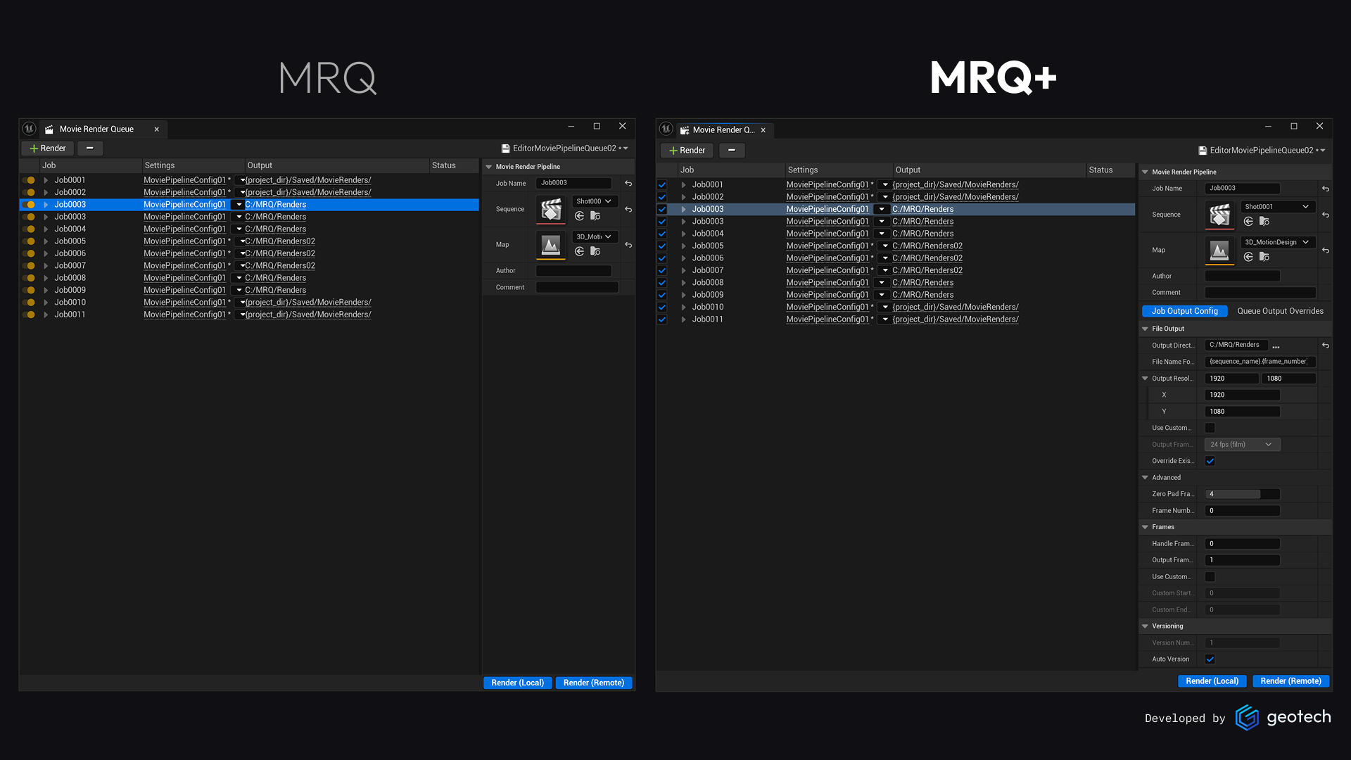 MRQ vs MRQ+