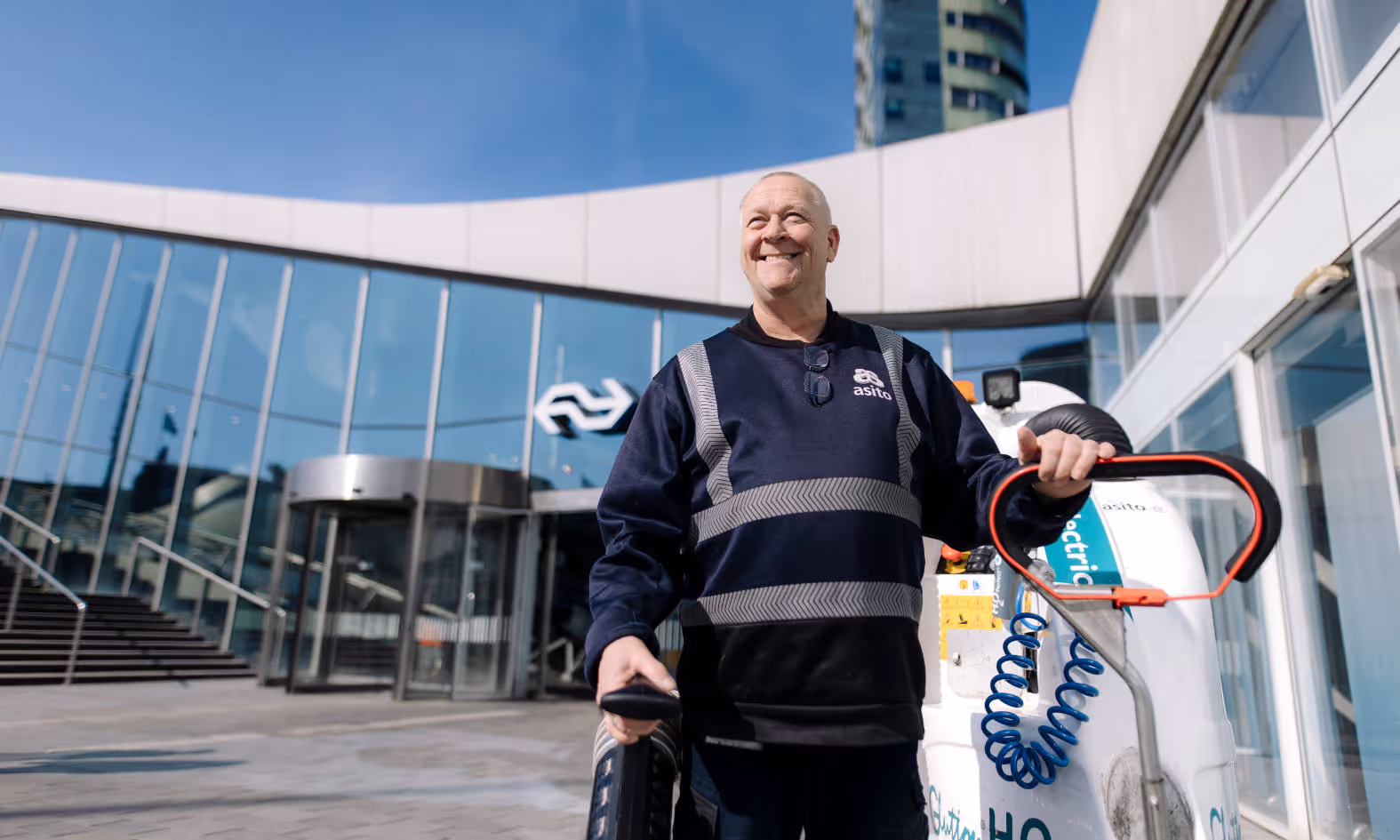 schoonmaker voor arnhem centraal