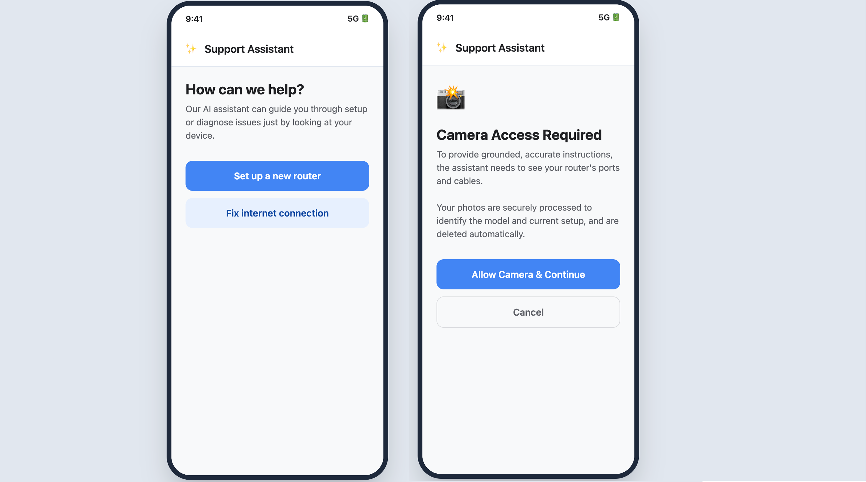Gemini Enterprise Photo-Driven Router Setup Assistant case study