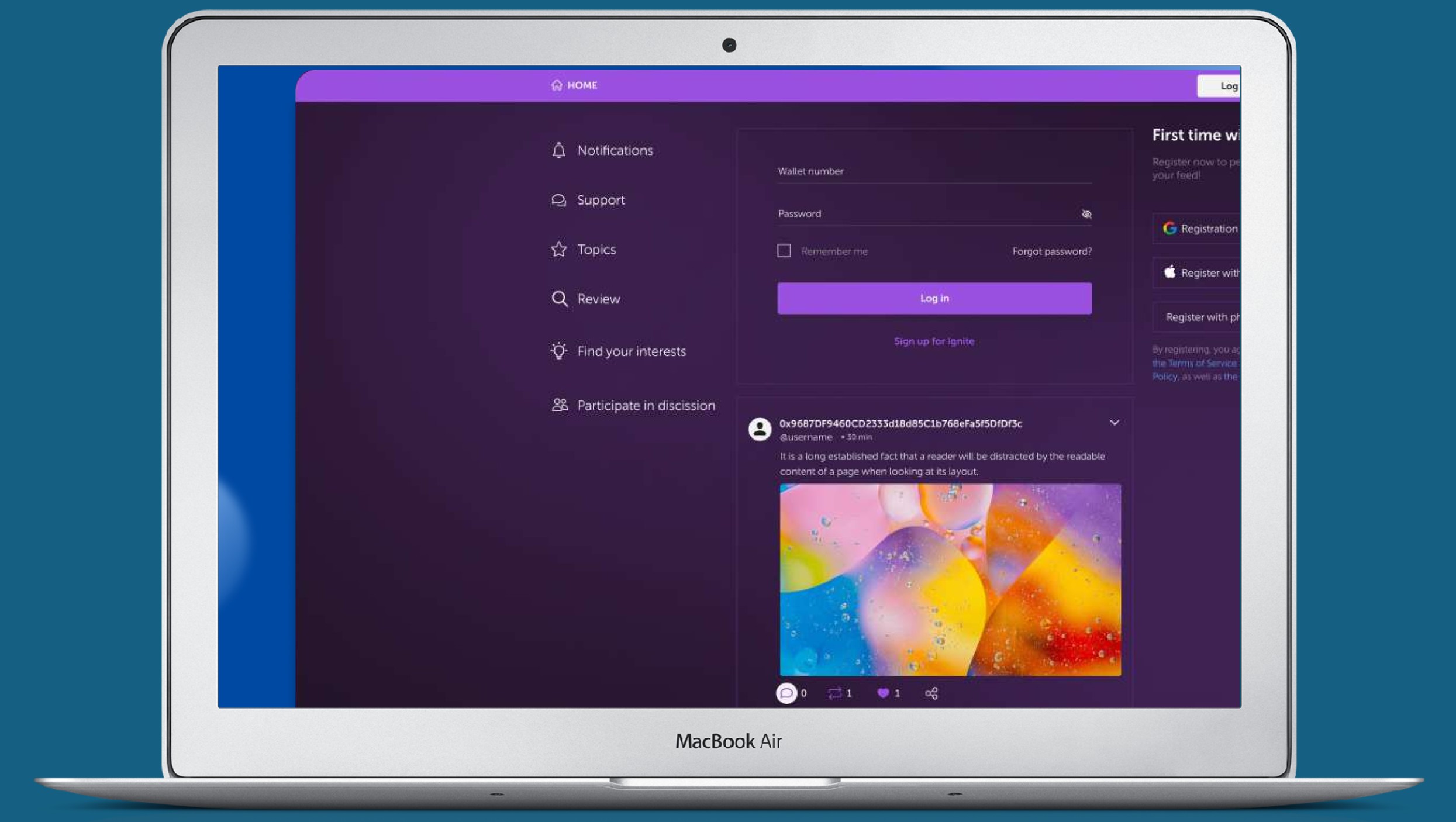 Designing a Decentralized Social Platform for the Web3 Era case study