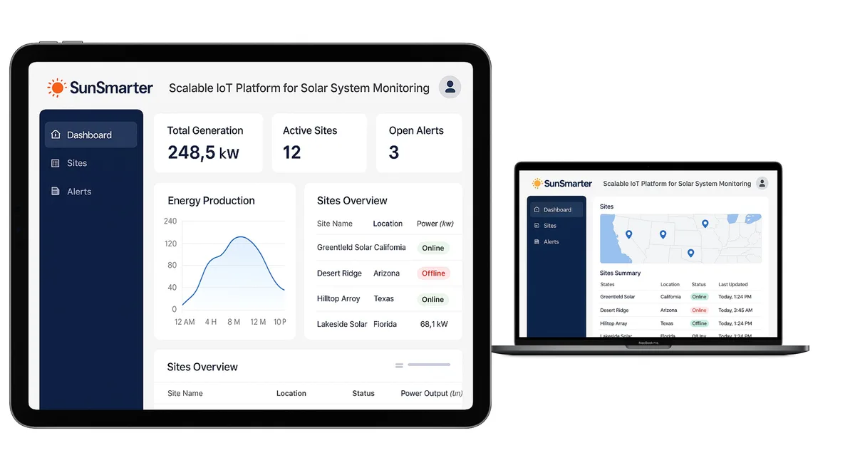 Harnessing the Sun Smarter: Building a Scalable IoT Platform for Solar System Monitoring
