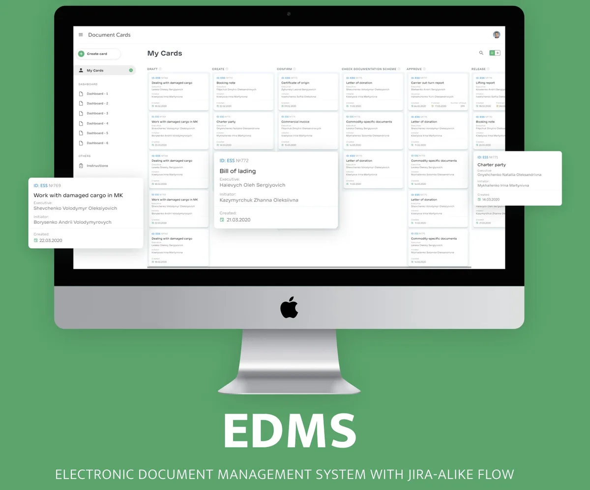 Custom EDMS with Agile Workflows for a National Logistics Operator