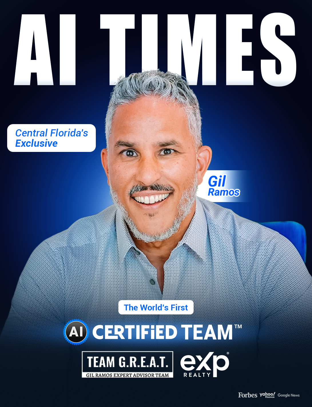 Meet Gil Ramos of Team GREAT, The World’s First A.I. Certified Real Estate Team Serving Central Florida Homeowners