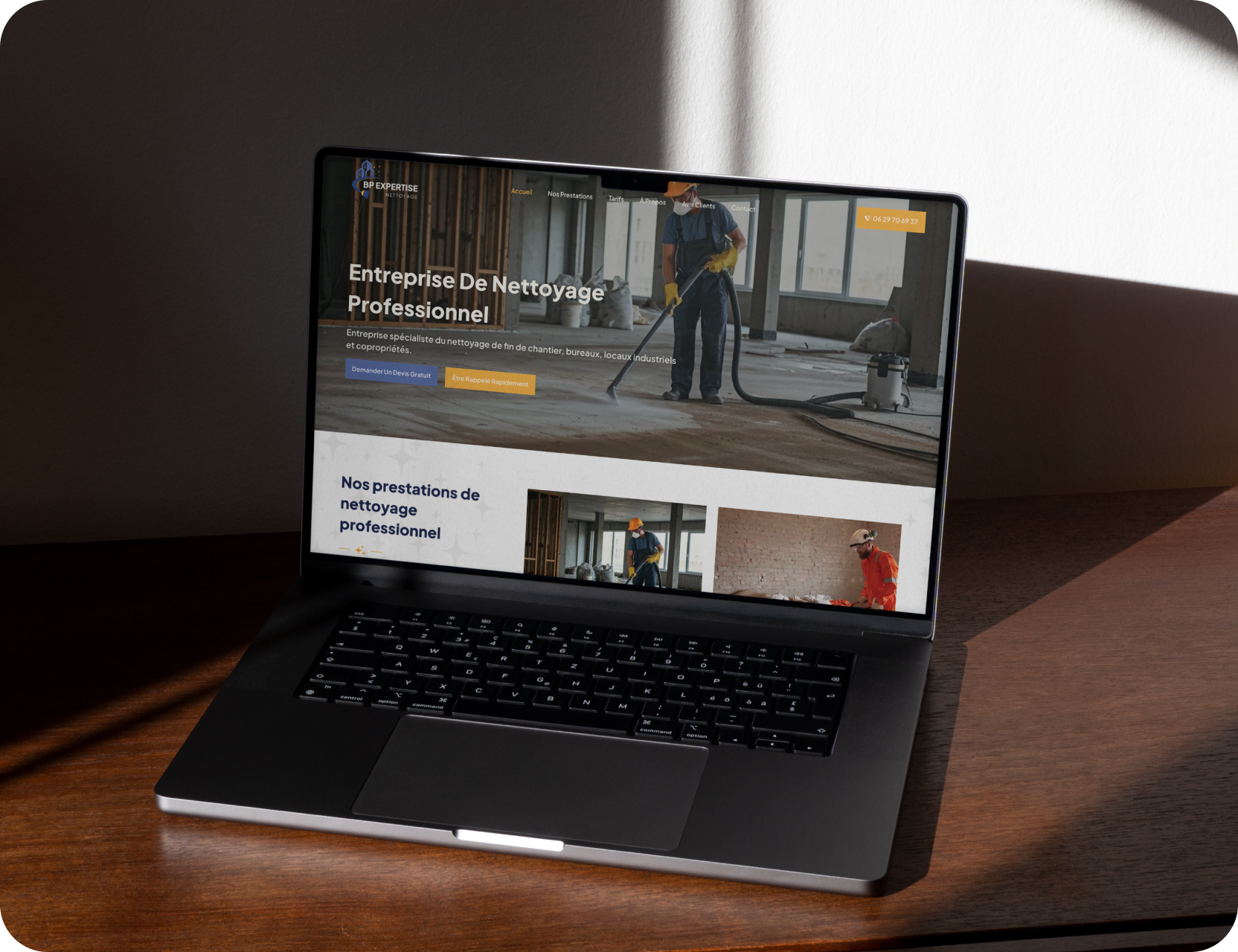 Cheminées & Poêles à Nantes – Refonte du site vitrine