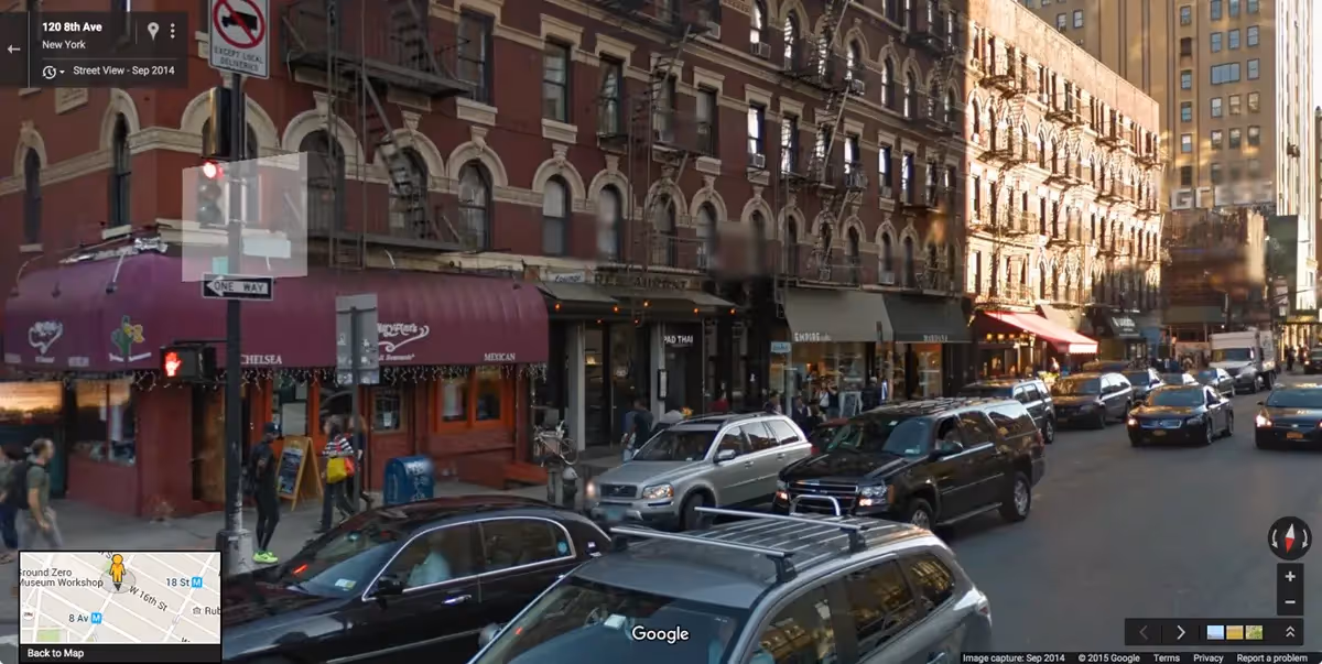 Large traditional brick building in Manhattan