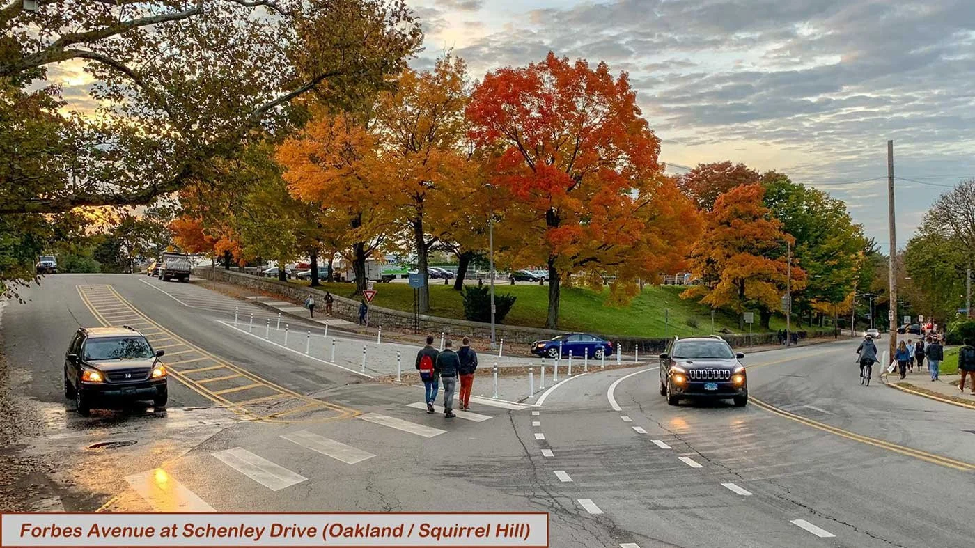 Forbes Avenue at Schenley Drive