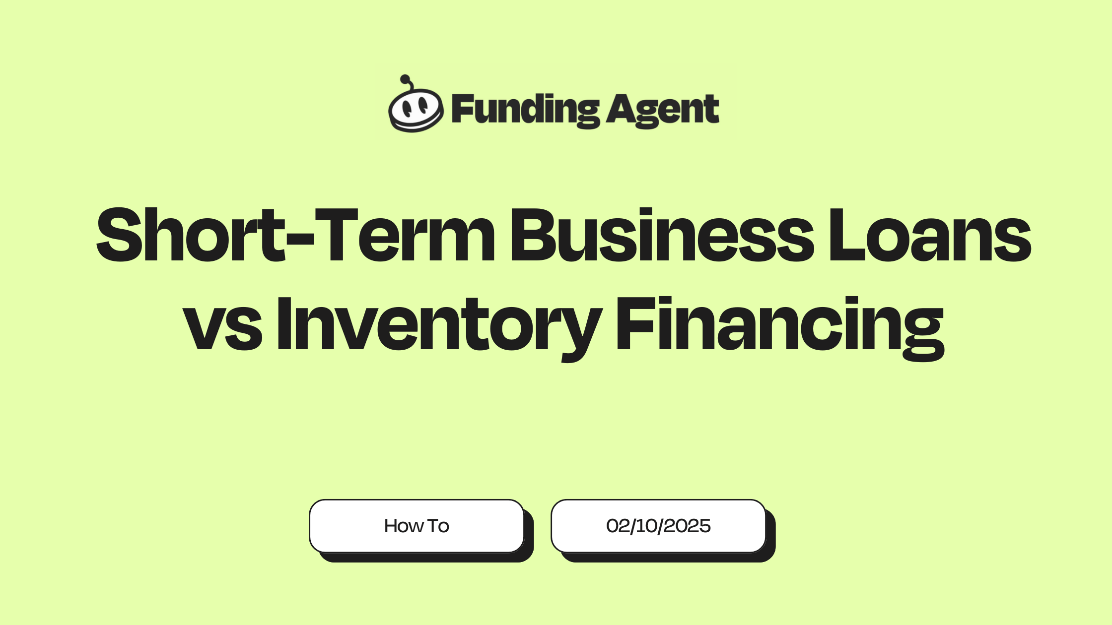 Short-Term Business Loans vs Inventory Financing in the UK, How to Choose Fast and Fund Smart