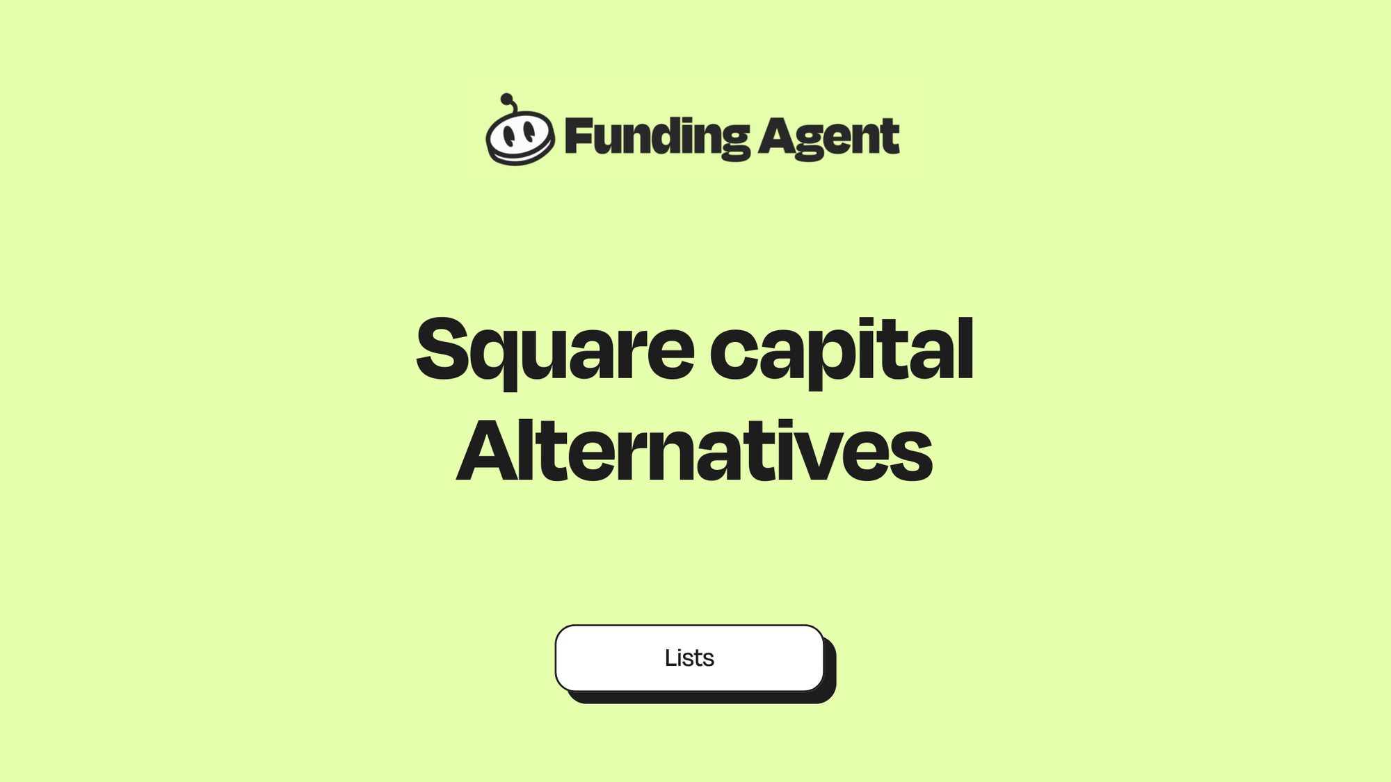 Top Square Capital Competitors & Alternatives for 2026 - Funding Agent