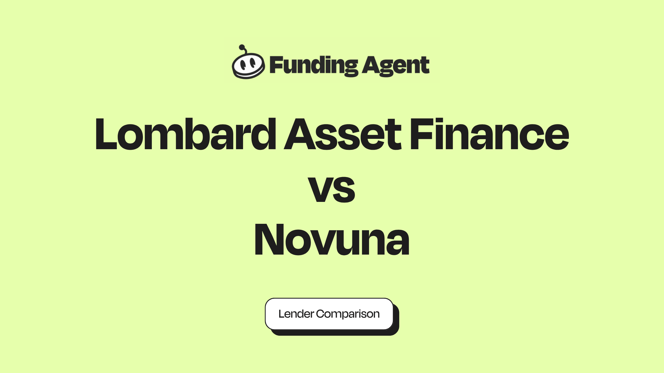 Lombard Asset Finance vs Novuna: Lender Comparison