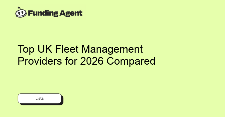 Top 10 Fleet Management Finance Providers in the UK 2026