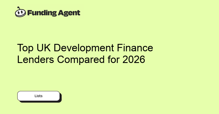Top 10 Development Finance Providers in the UK 2026