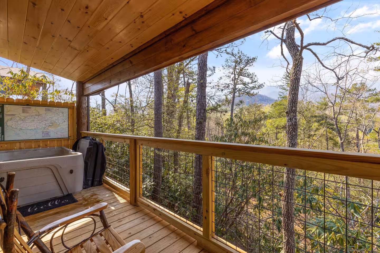 1 bedroom 1 bath cabin near Gatlinburg, TN