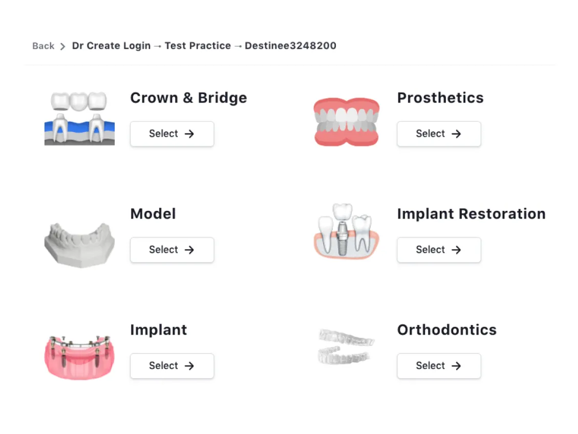 Creating the RX with just a few clicks.