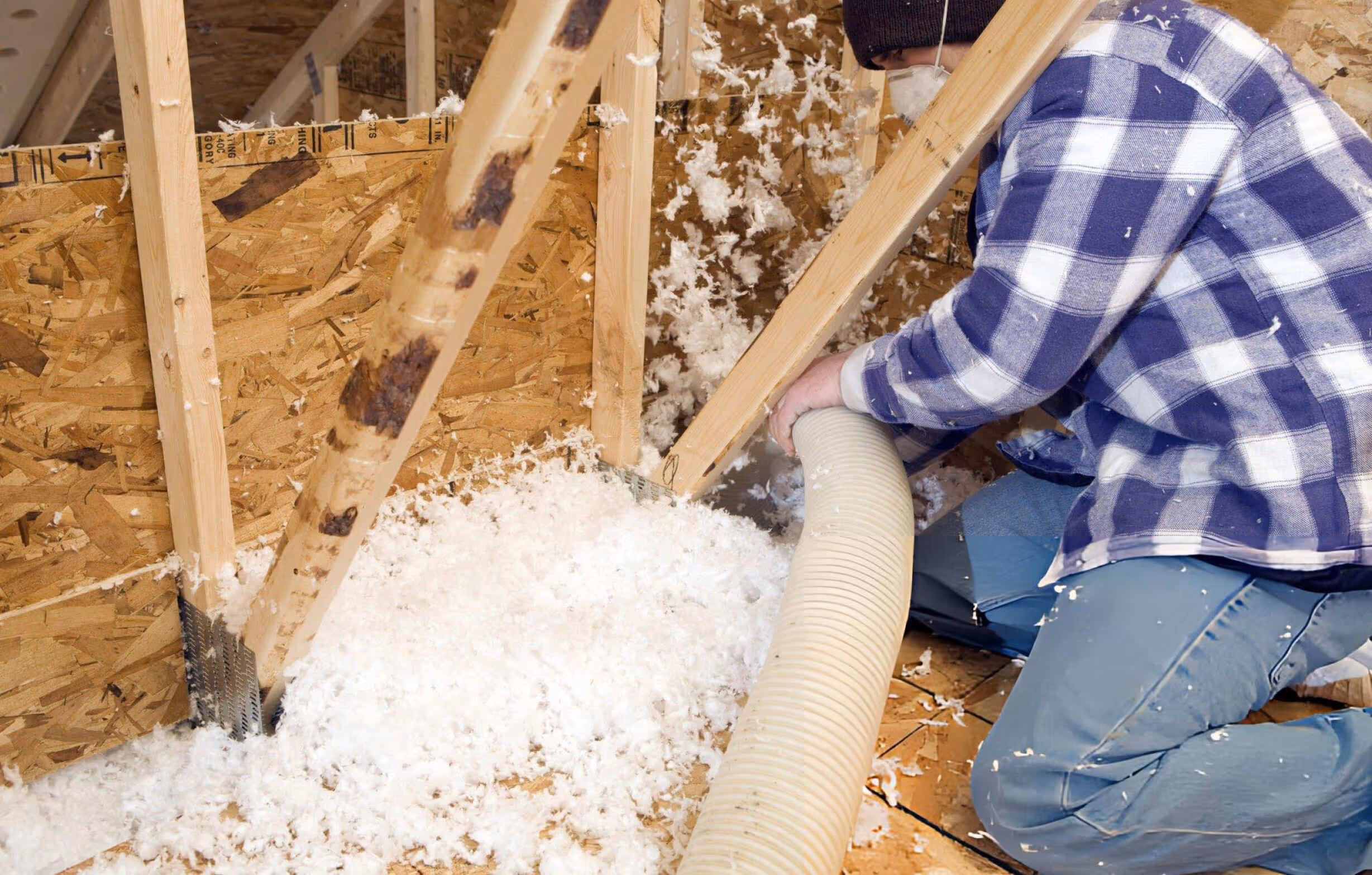 Attic Blow-In Insulation in Lowry Crossing, TX