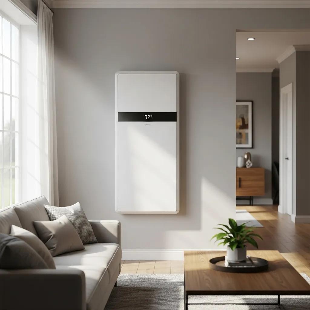 Modern HVAC system in a residential setting highlighting maintenance and efficiency