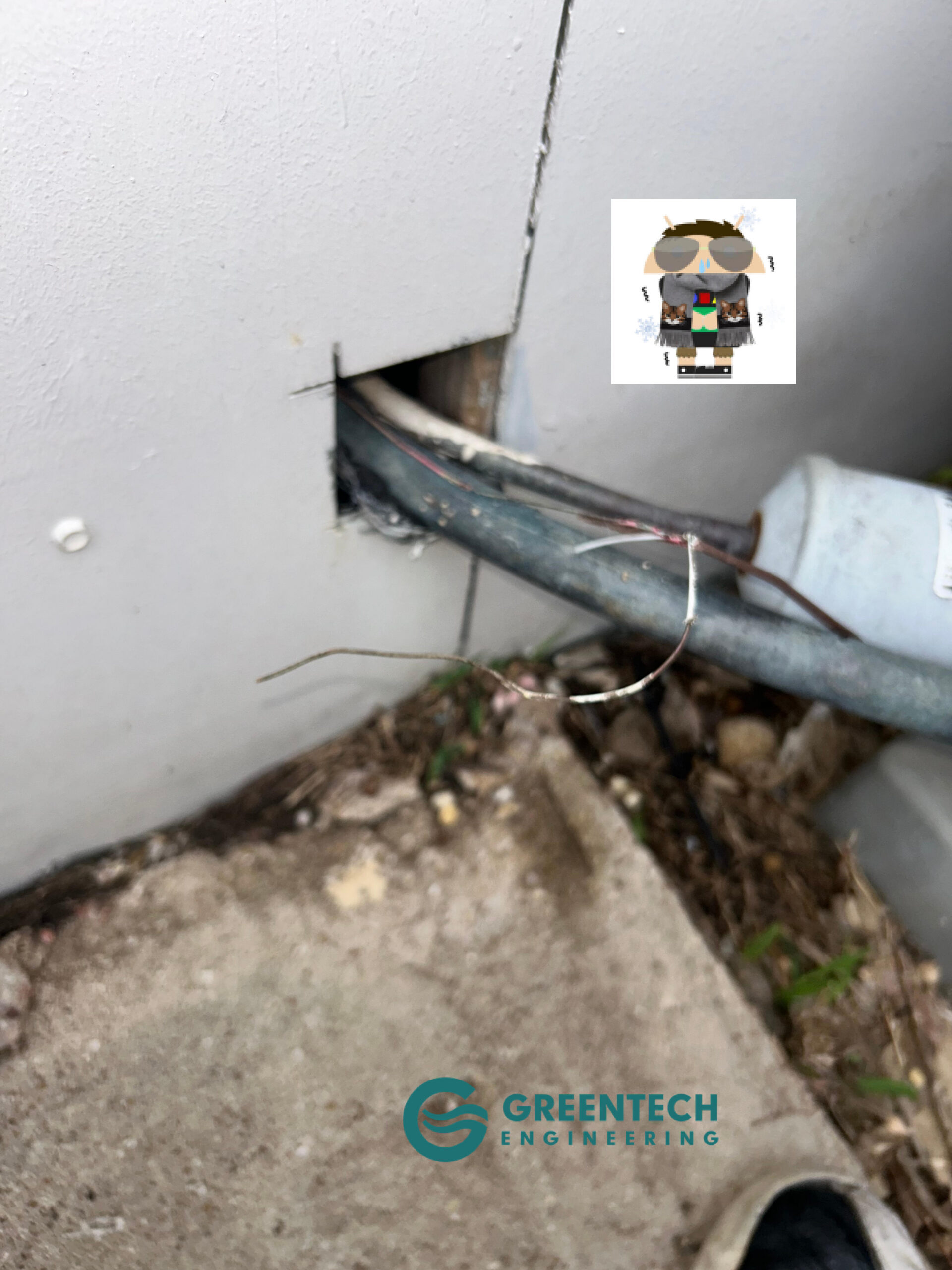 HVAC Repair in Grand Prairie TX 75052 – Chewed Thermostat Wire &amp; Evaporator Coil Cleaning Case Study