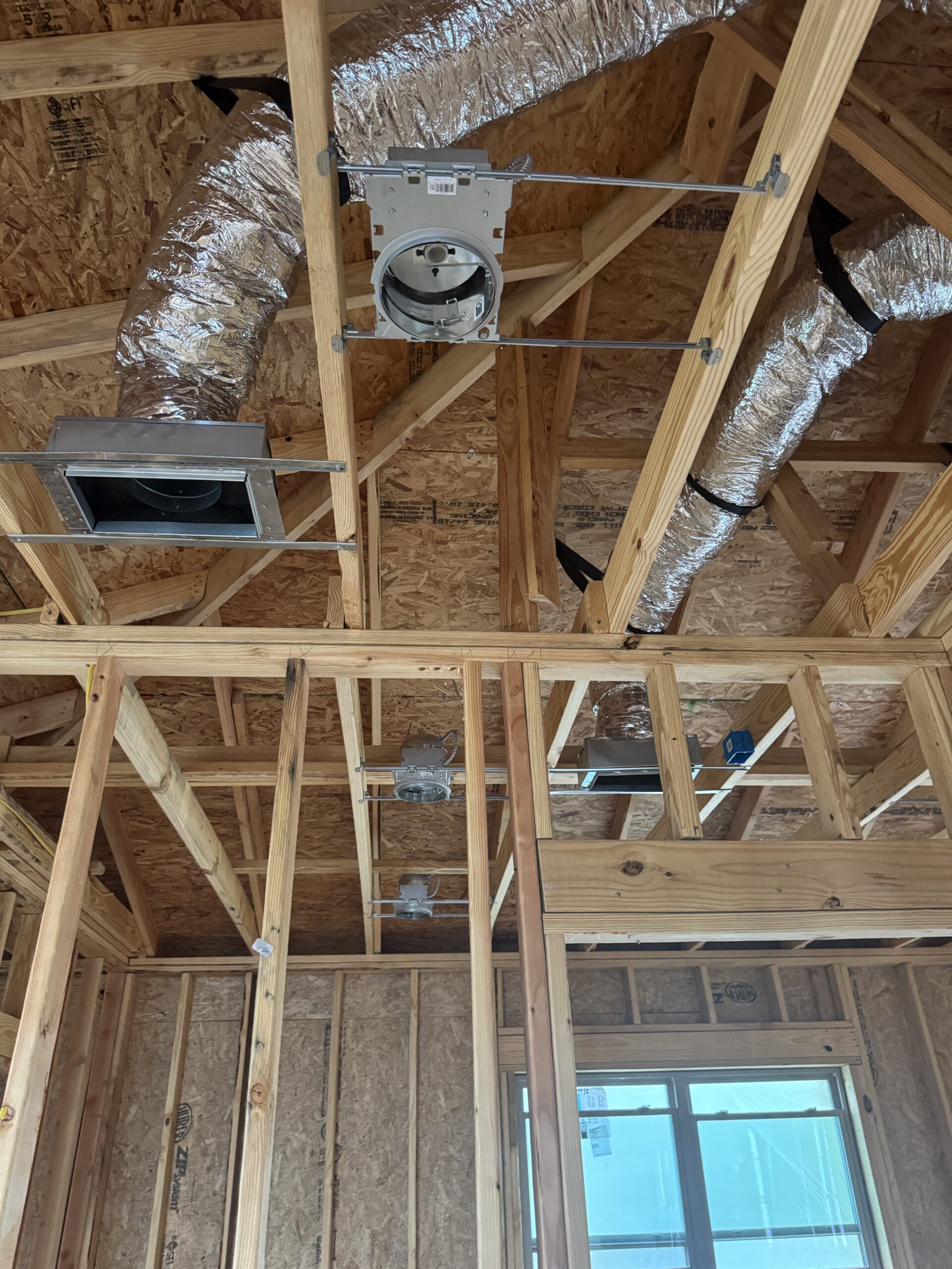 New Construction HVAC Project in Princeton, TX: Five Two-Story Single-Family Homes